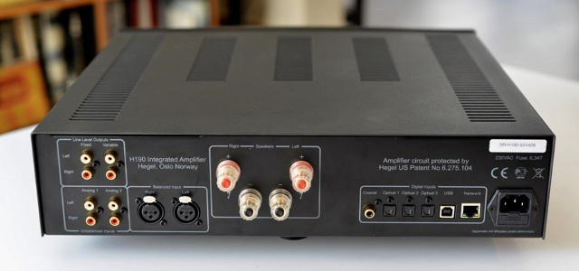 Ampli / préampli HEGEL H190