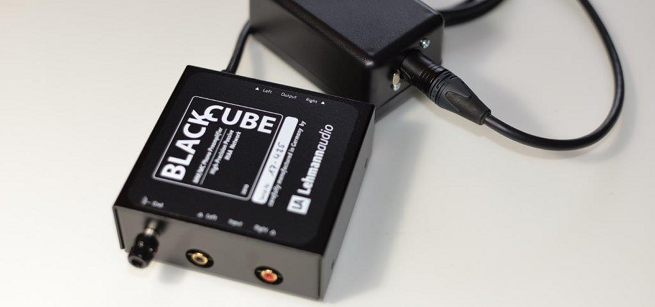 Préampli phono LEHMANN BLACK CUBE