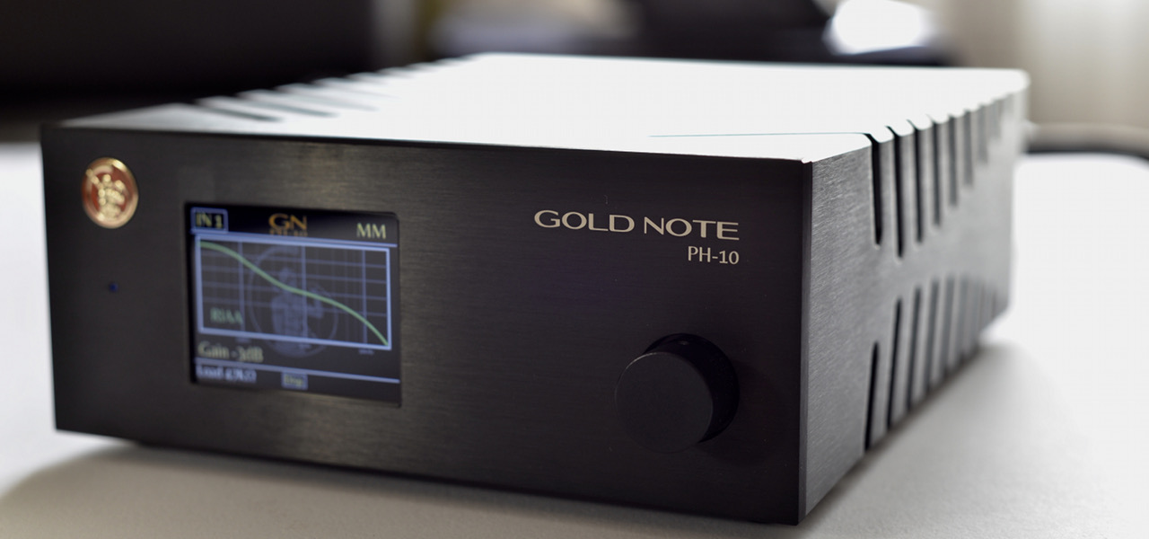 Préampli phono GOLD NOTE PH 10 v2