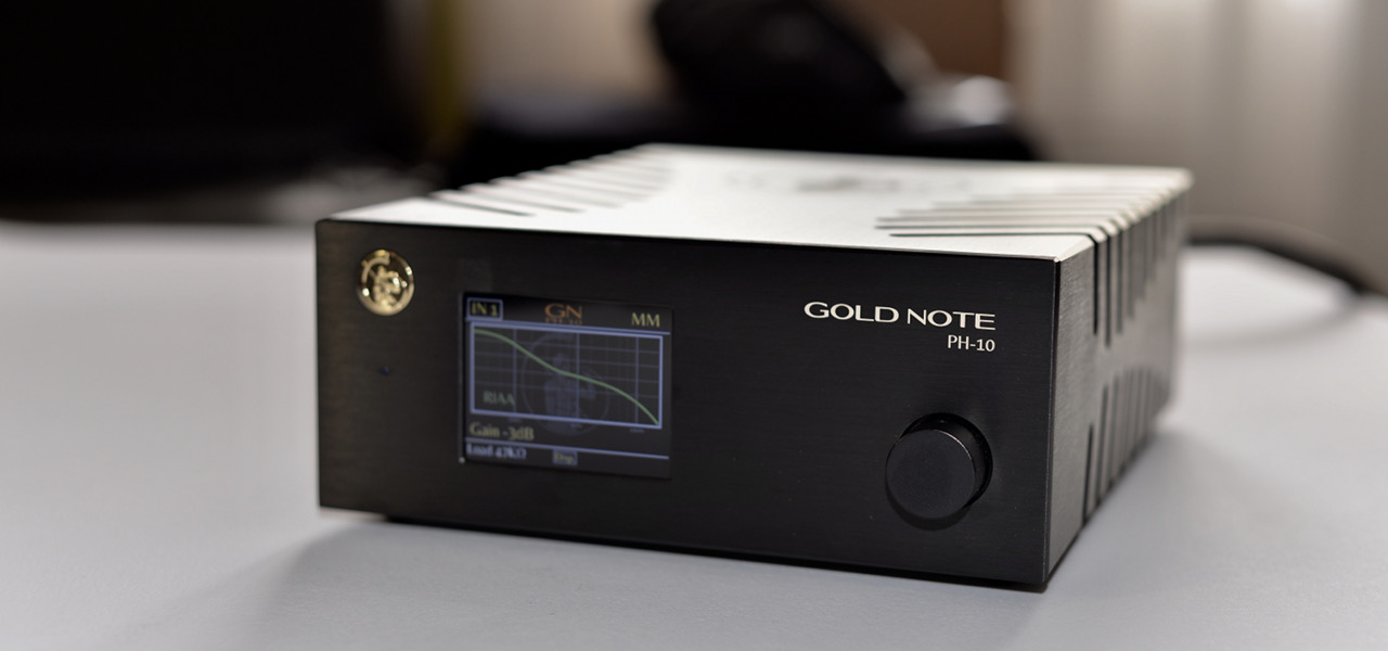 Préampli phono GOLD NOTE PH 10 v2